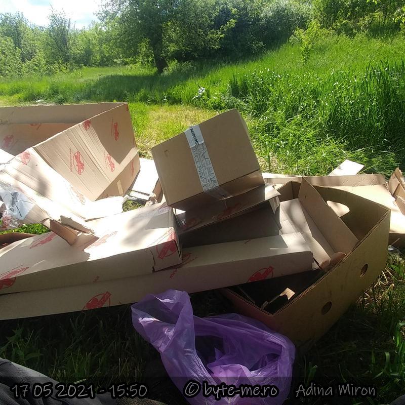 Ne-am rupt unghiutele dezlipind aptipildurile si scotch-ul de pe cartoane